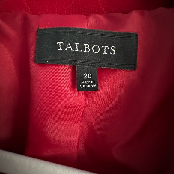 Women’s Talbots velour jacket - Picture 2 of 2